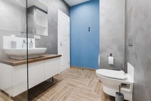 Квартира CityApartments Akademmistechko Kyiv. Улучшенный двухместный +2    44/3 12